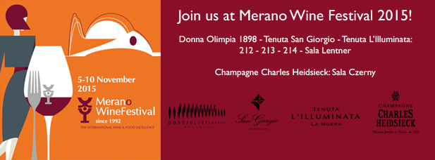 Vi aspettiamo al Merano Wine Festival 2015!