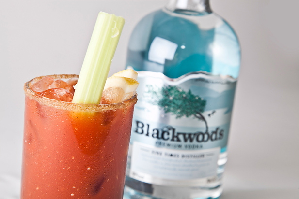 Cocktail Bloodie Moorie con Blackwood's Premium Vodka